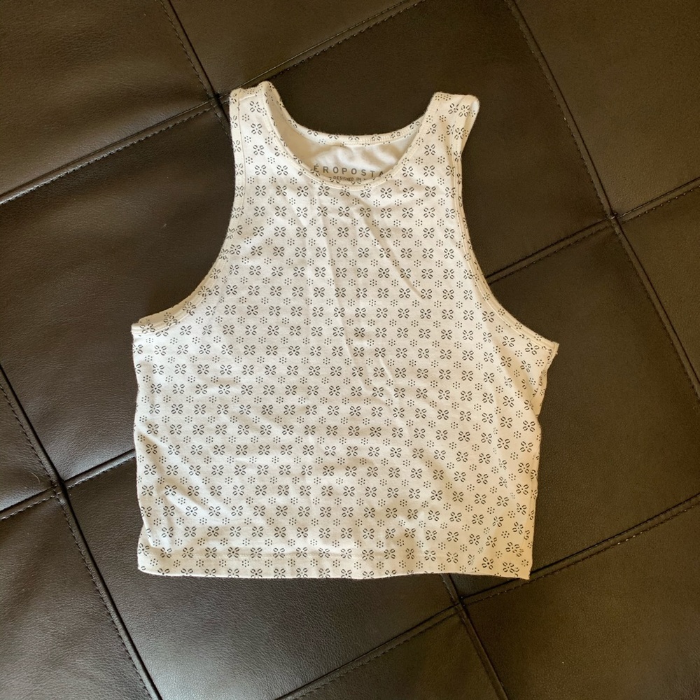 Aeropostale white crop top